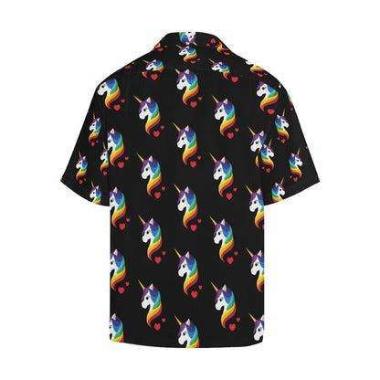 Rainbow Unicorn Pattern Print Design A Hawaiian Shirt