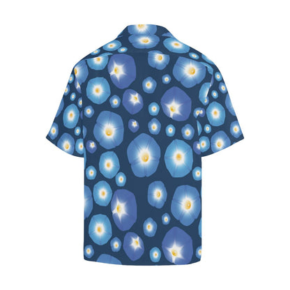 Morning Glory Pattern Print Design Hawaiian Shirt