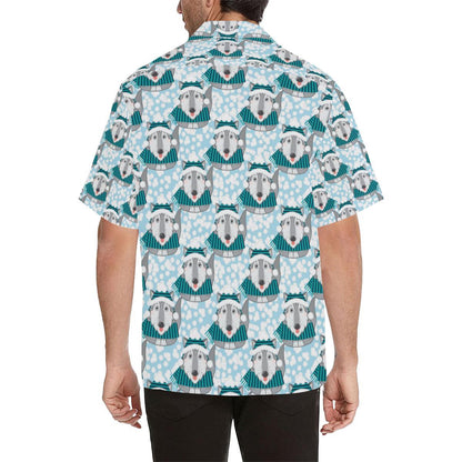 Alaskan Malamute Pattern Print Design Hawaiian Shirt