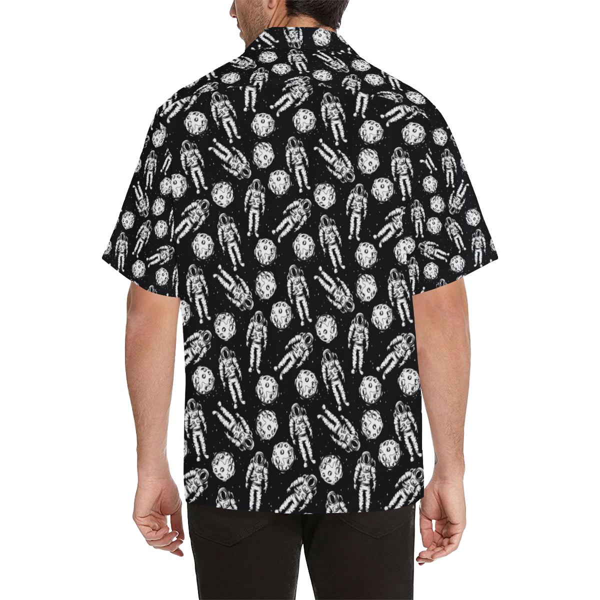 Astronaut Pattern Print Design Hawaiian Shirt