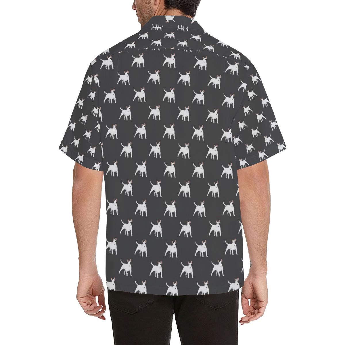 Bull Terriers Pattern Print Design Hawaiian Shirt