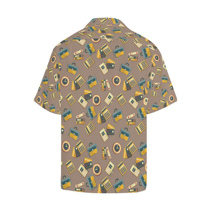 Accounting Financial Pattern Print Design Hawaiian Shirt