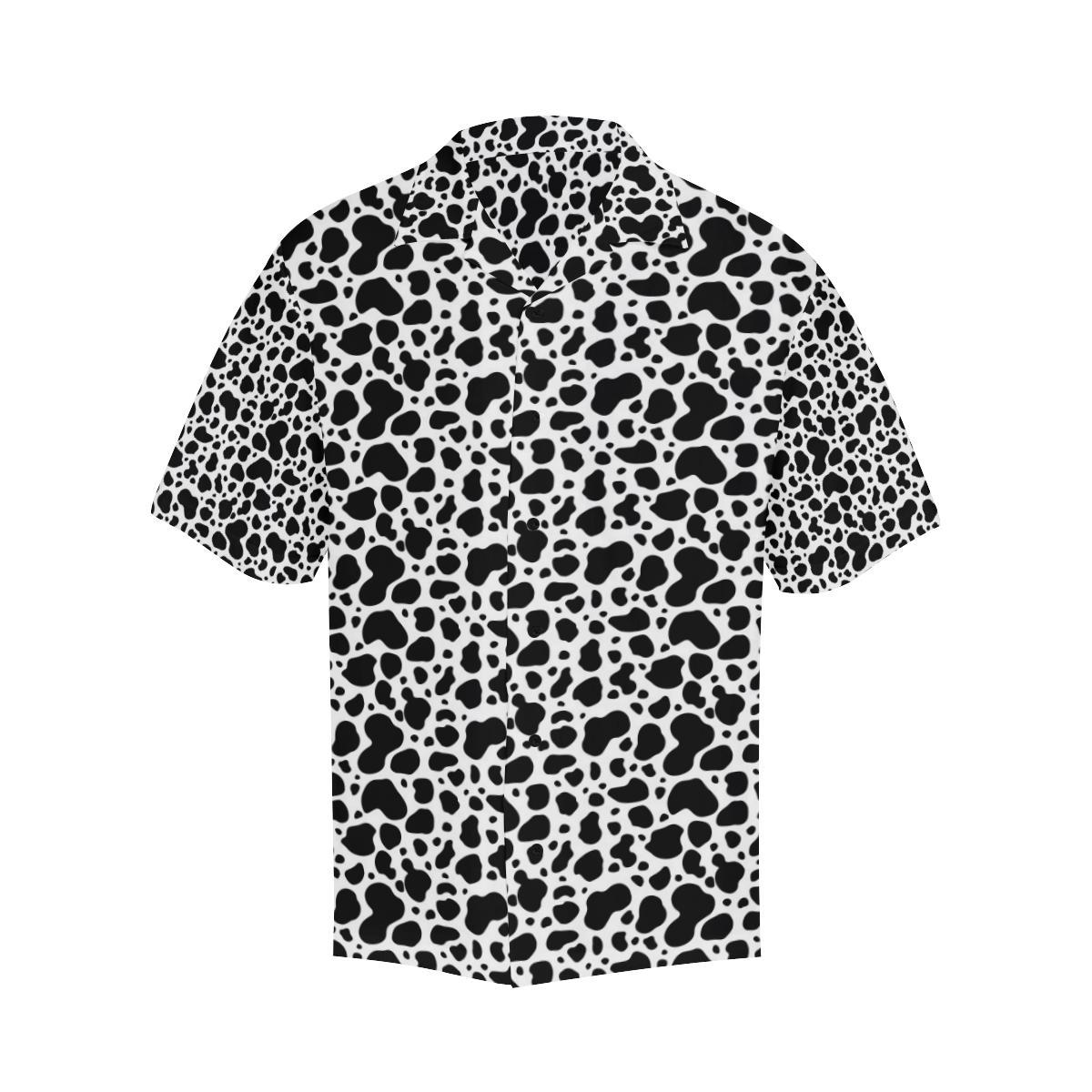 Cow Skin Pattern Print Design Hawaiian Shirt