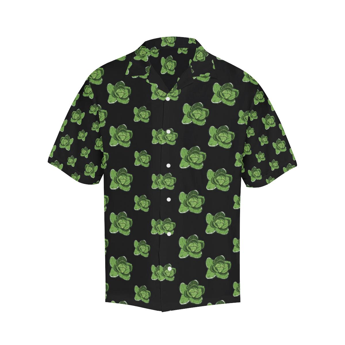 Cabbage Pattern Print Design Hawaiian Shirt