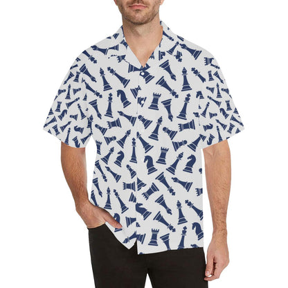 Chess Pattern Print Design Hawaiian Shirt