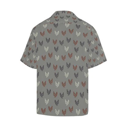 Chicken Pattern Print Design Hawaiian Shirt