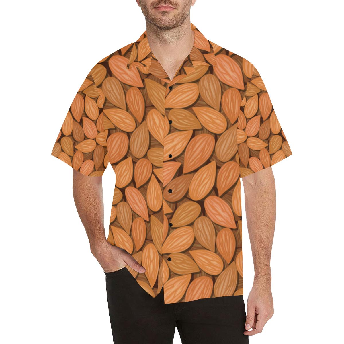 Almond Pattern Print Design Hawaiian Shirt