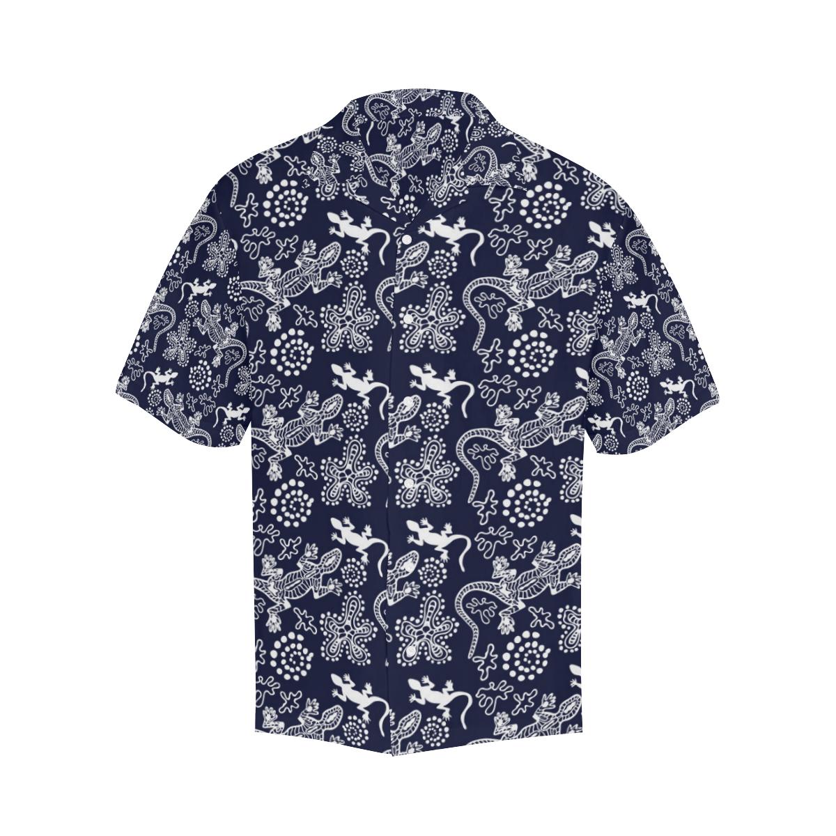 Lizard Pattern Print Design Hawaiian Shirt