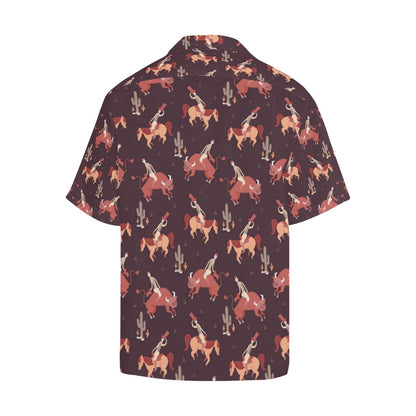 Rodeo Pattern Print Design A Hawaiian Shirt