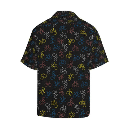 Bicycle Pattern Print Design Hawaiian Shirt