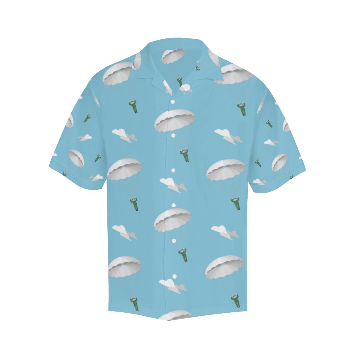 Paratrooper Pattern Print Design A Hawaiian Shirt
