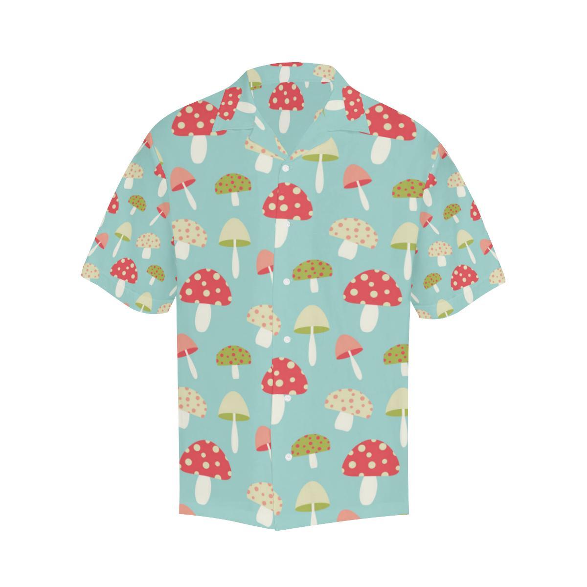 Mushroom Pattern Print Design A Hawaiian Shirt