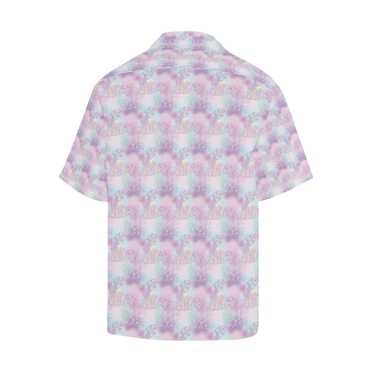 Aquarius Zodiac Pattern Print Design Hawaiian Shirt