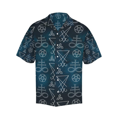 Pentagram Pattern Print Design A Hawaiian Shirt
