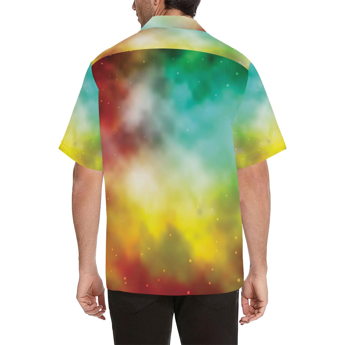Nebula Pattern Print Design A Hawaiian Shirt