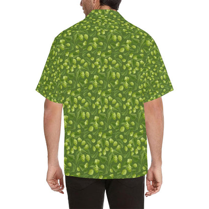 Hop Pattern Mens All Over Print Hawaiian Shirt