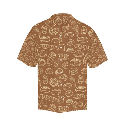 Bread Pattern Print Design Hawaiian Shirt