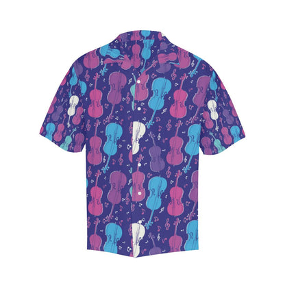 Cello Pattern Print Design Hawaiian Shirt