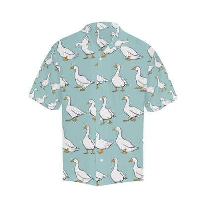 Goose Pattern Print Design Hawaiian Shirt