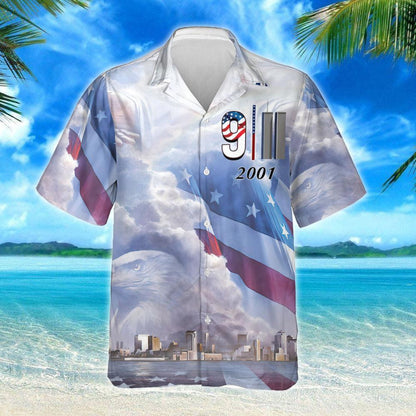 We Will Never Forget 9/11 20Th Anniversary Shirt Ddh2725Hw Hawaiian