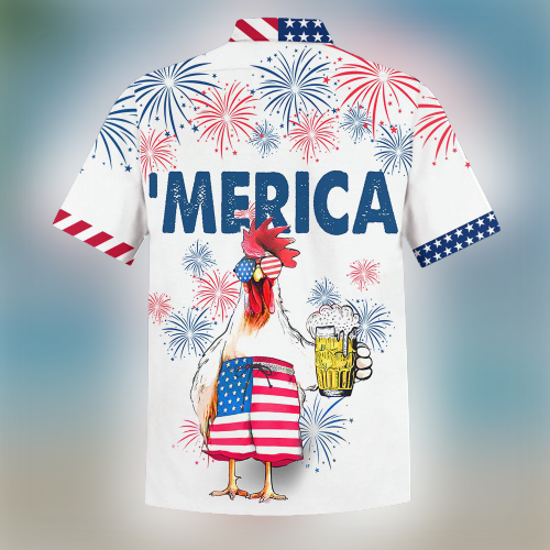 Chicken Beer Hawaiian Shirt | For Men & Women | Adult | HW7117