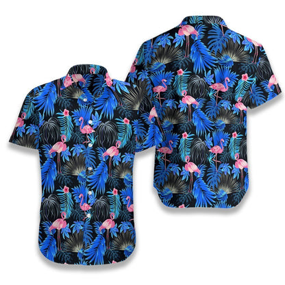 Flamingo Tropical 3D All Over Printed Hawaiian Shirt | Unique Beach