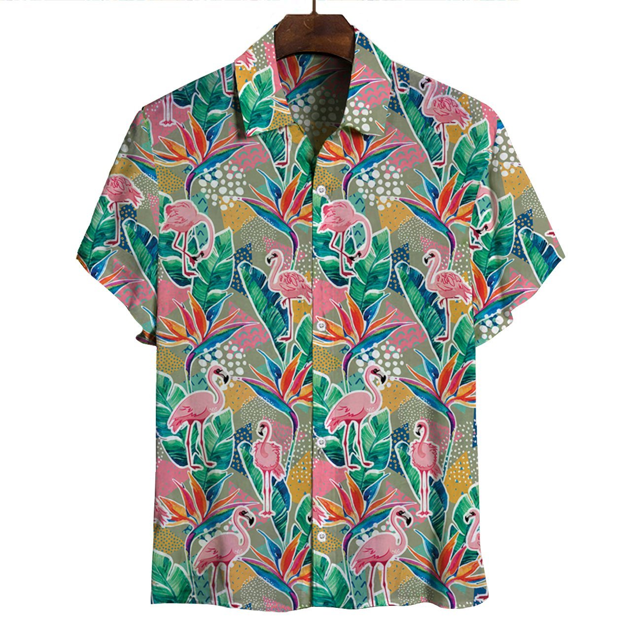 Flamingo - Hawaiian Shirt