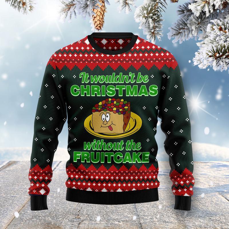 Food Cake Ugly Christmas Sweater 