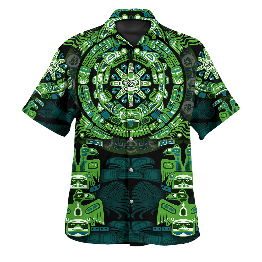 Am Style The Mayan Calendar 2D Print Unisex Fashion Hawaii Shirt - Full Size Hawaiian