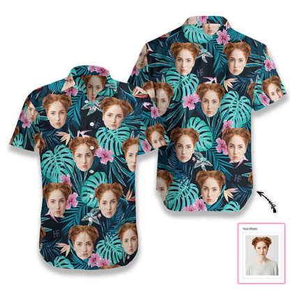 Funny Custom Face Hawaiian Shirt