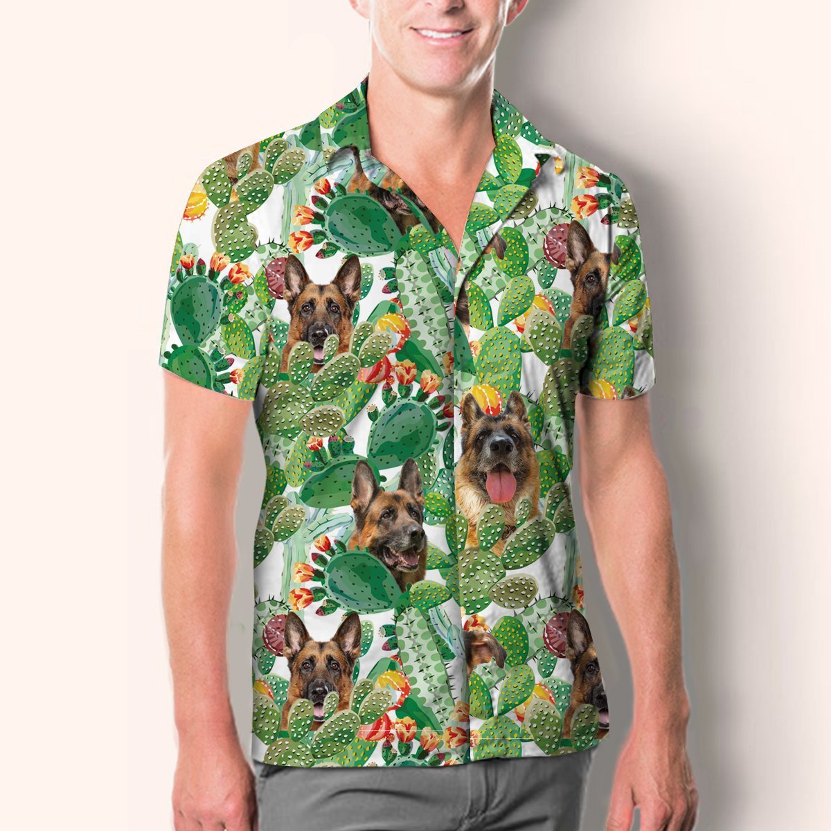 German Shepherd - Hawaiian Shirt