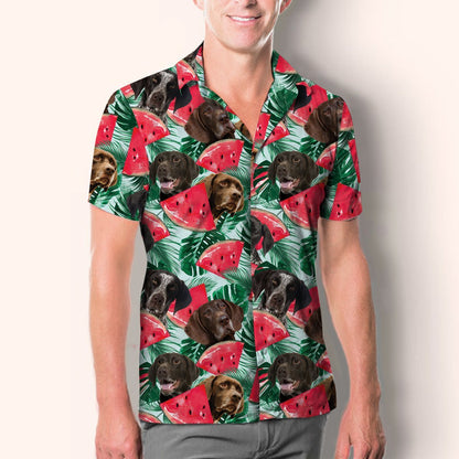 German Shorthaired Pointer - Hawaiian Shirt