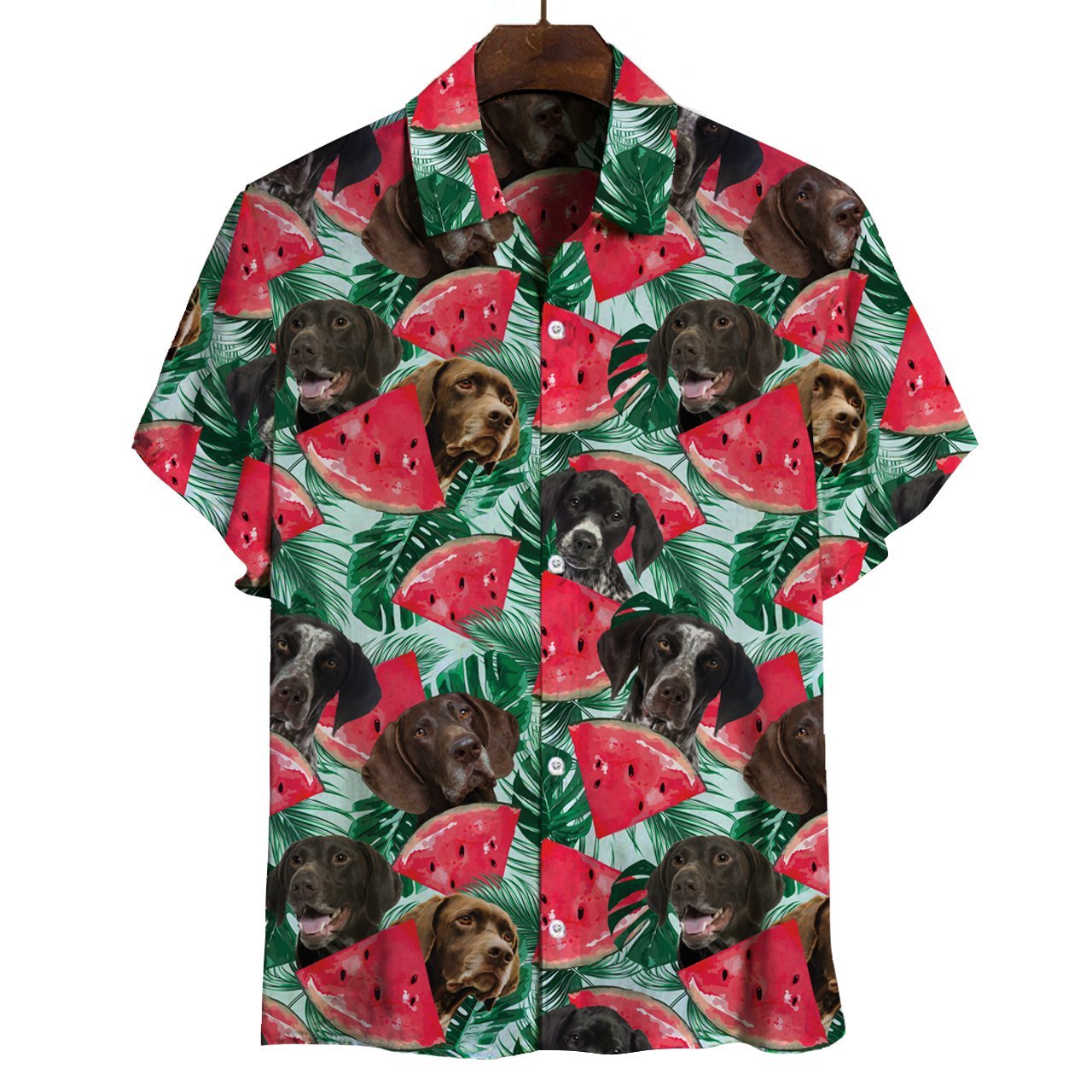 German Shorthaired Pointer - Hawaiian Shirt