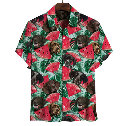 German Shorthaired Pointer - Hawaiian Shirt