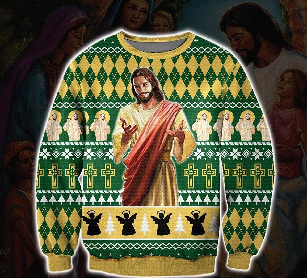 God Ugly Christmas Sweater 