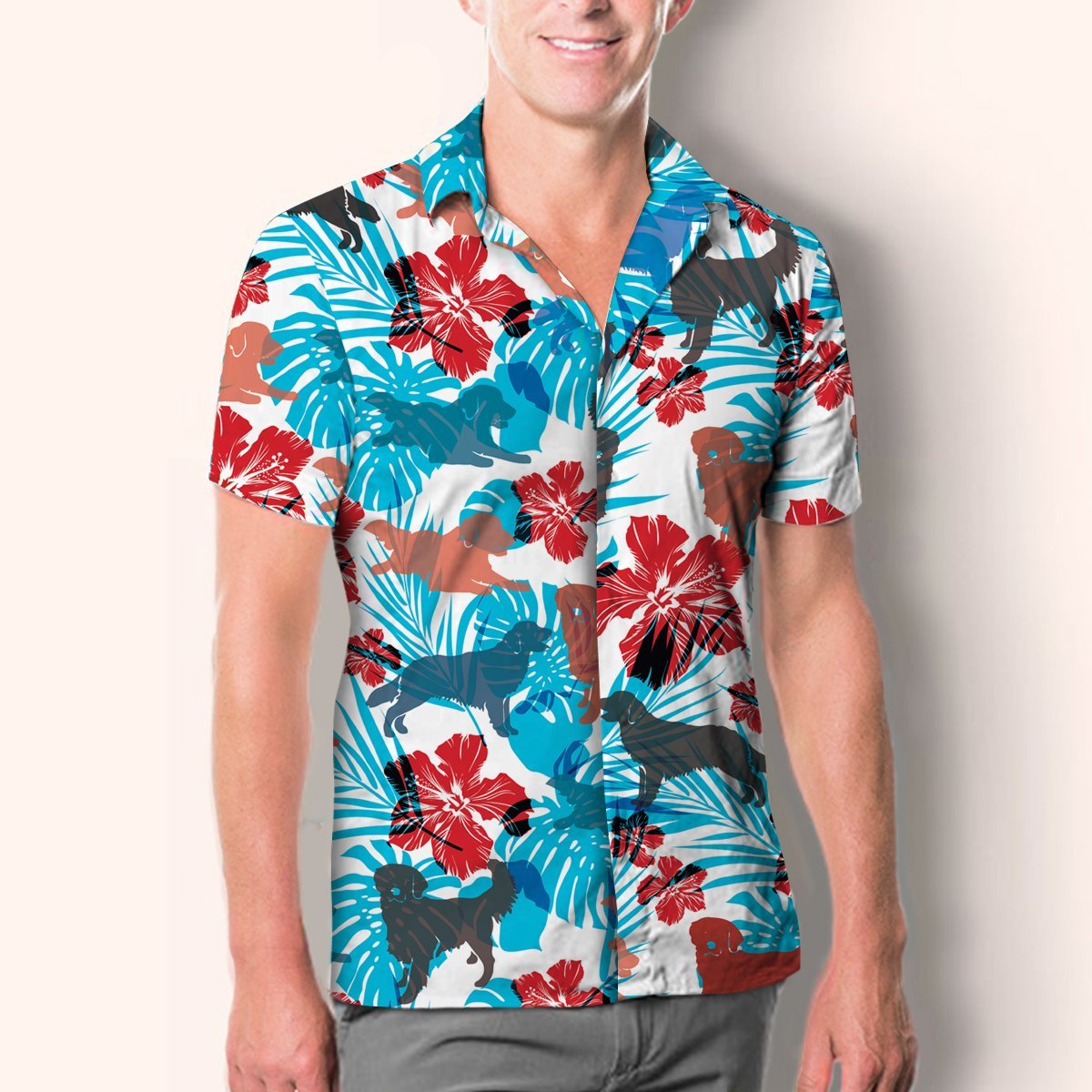 Golden Retriever - Hawaiian Shirt