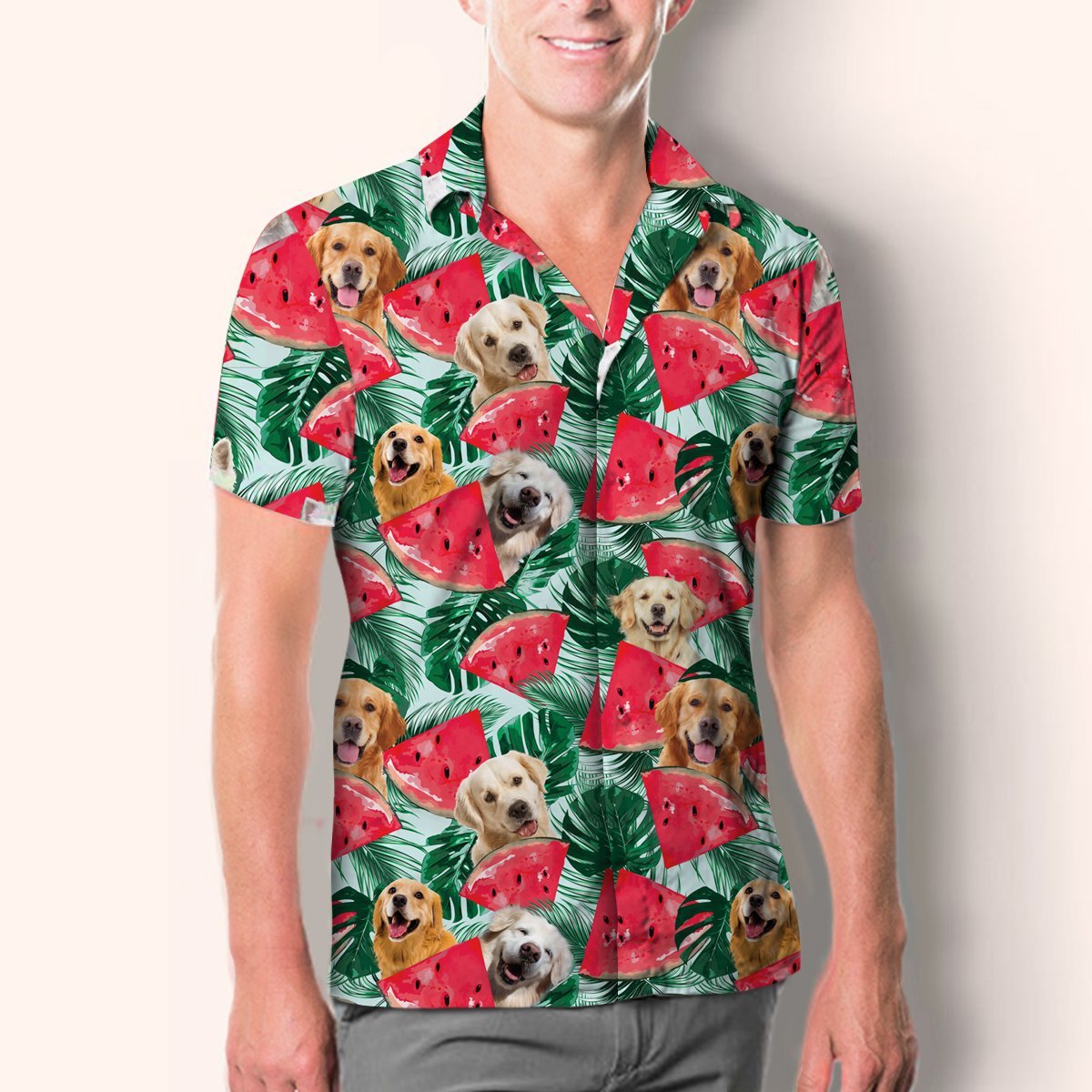 Golden Retriever - Hawaiian Shirt