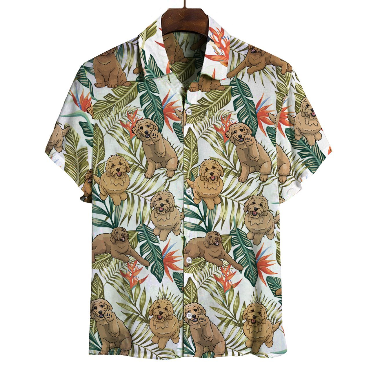 Goldendoodle - Hawaiian Shirt
