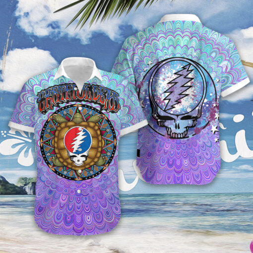 Grateful Dead Hawaiian Shirt Summer Button Up