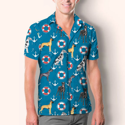 Great Dane - Hawaiian Shirt