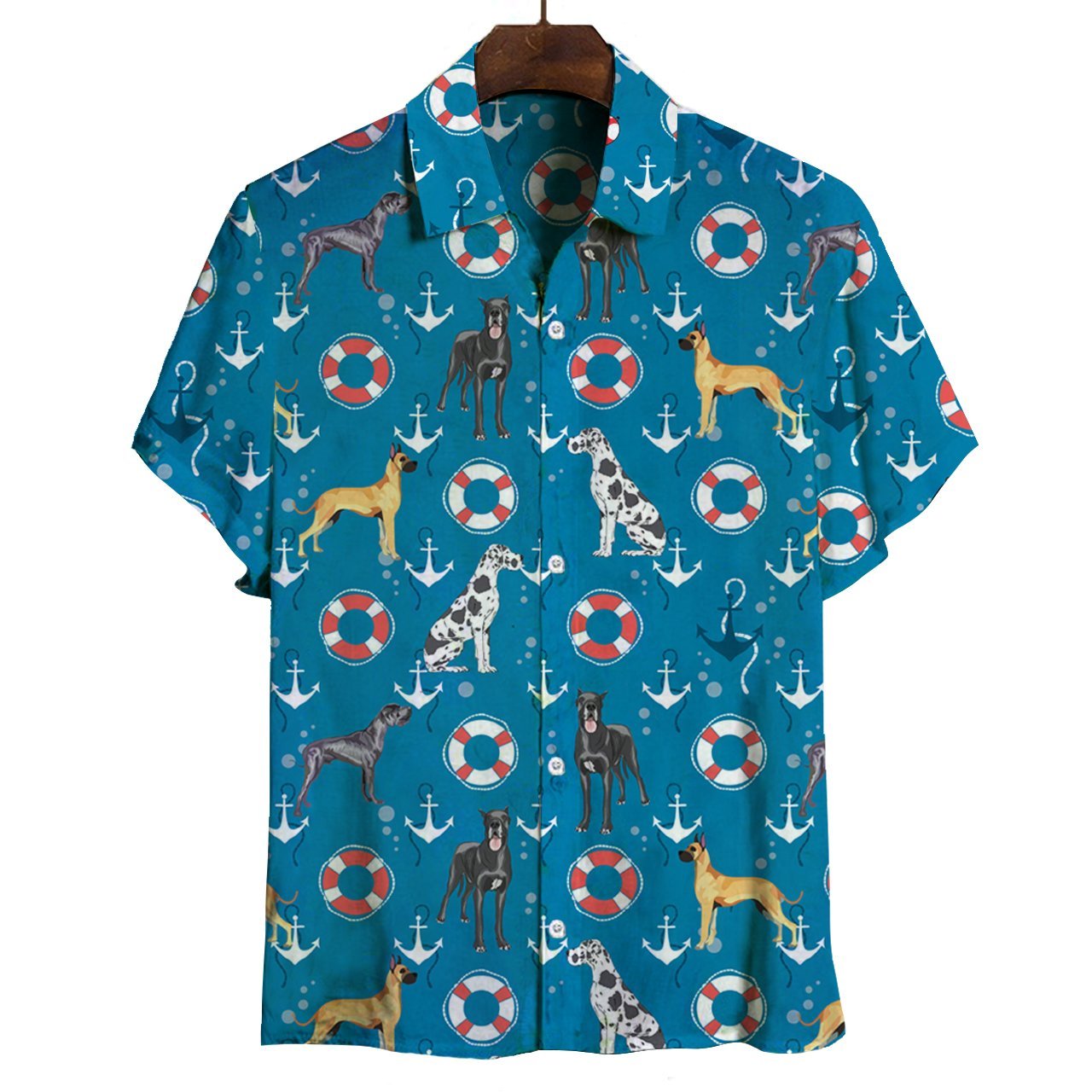 Great Dane - Hawaiian Shirt