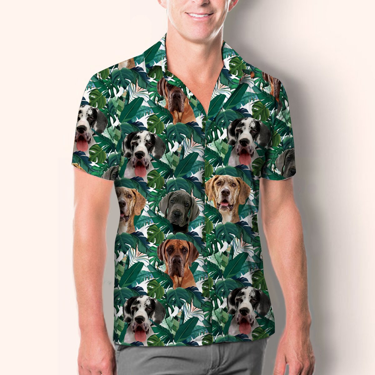Great Dane - Hawaiian Shirt