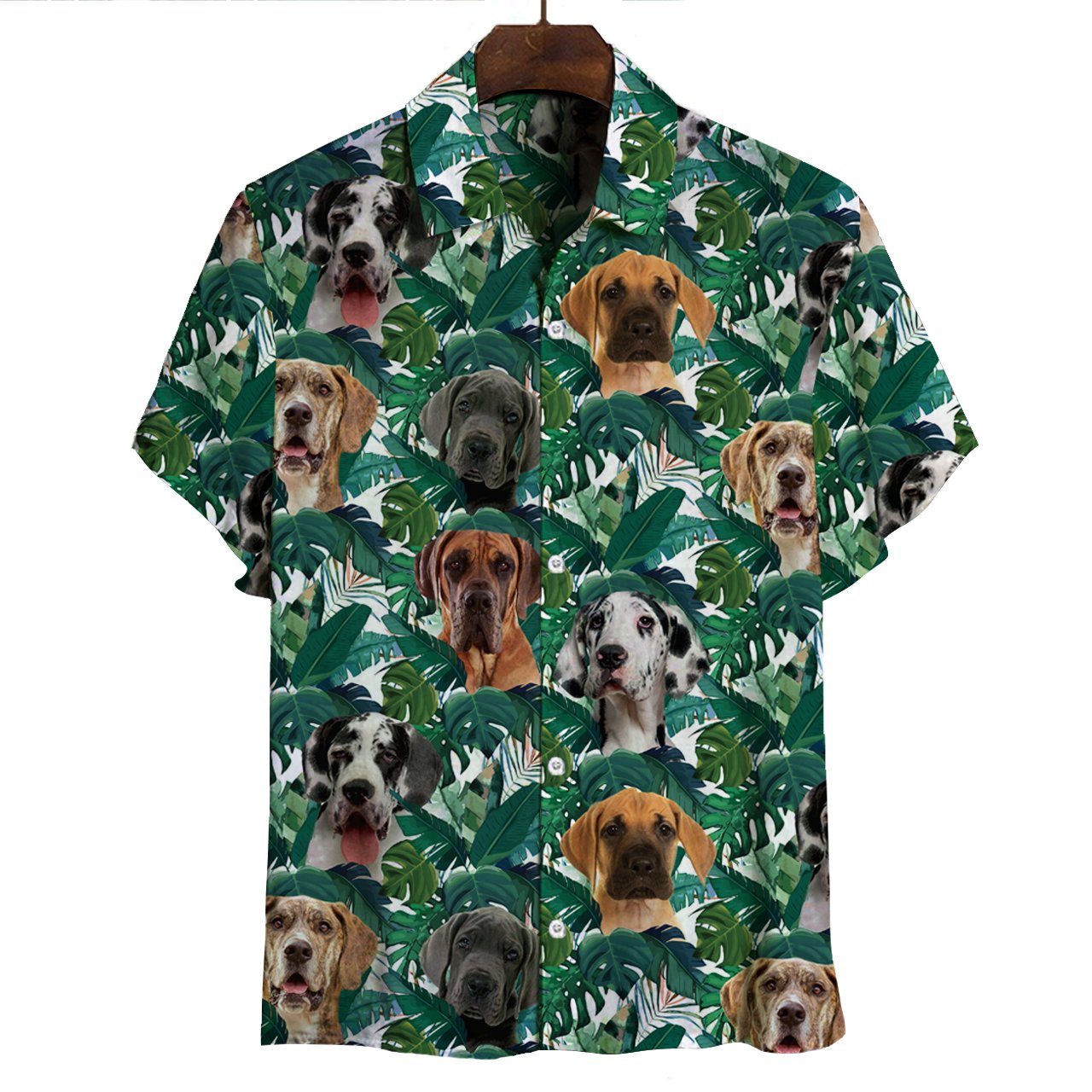 Great Dane - Hawaiian Shirt
