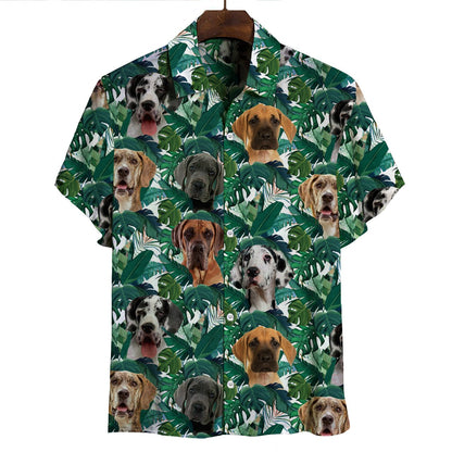 Great Dane - Hawaiian Shirt