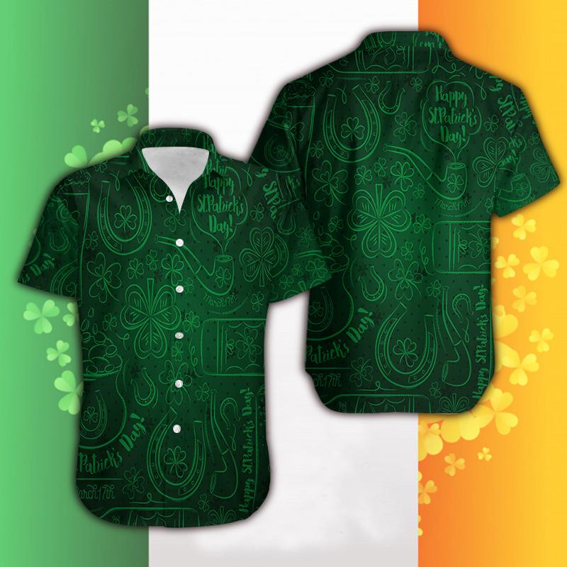 Happy St. Patricks Day Hawaiian Shirt