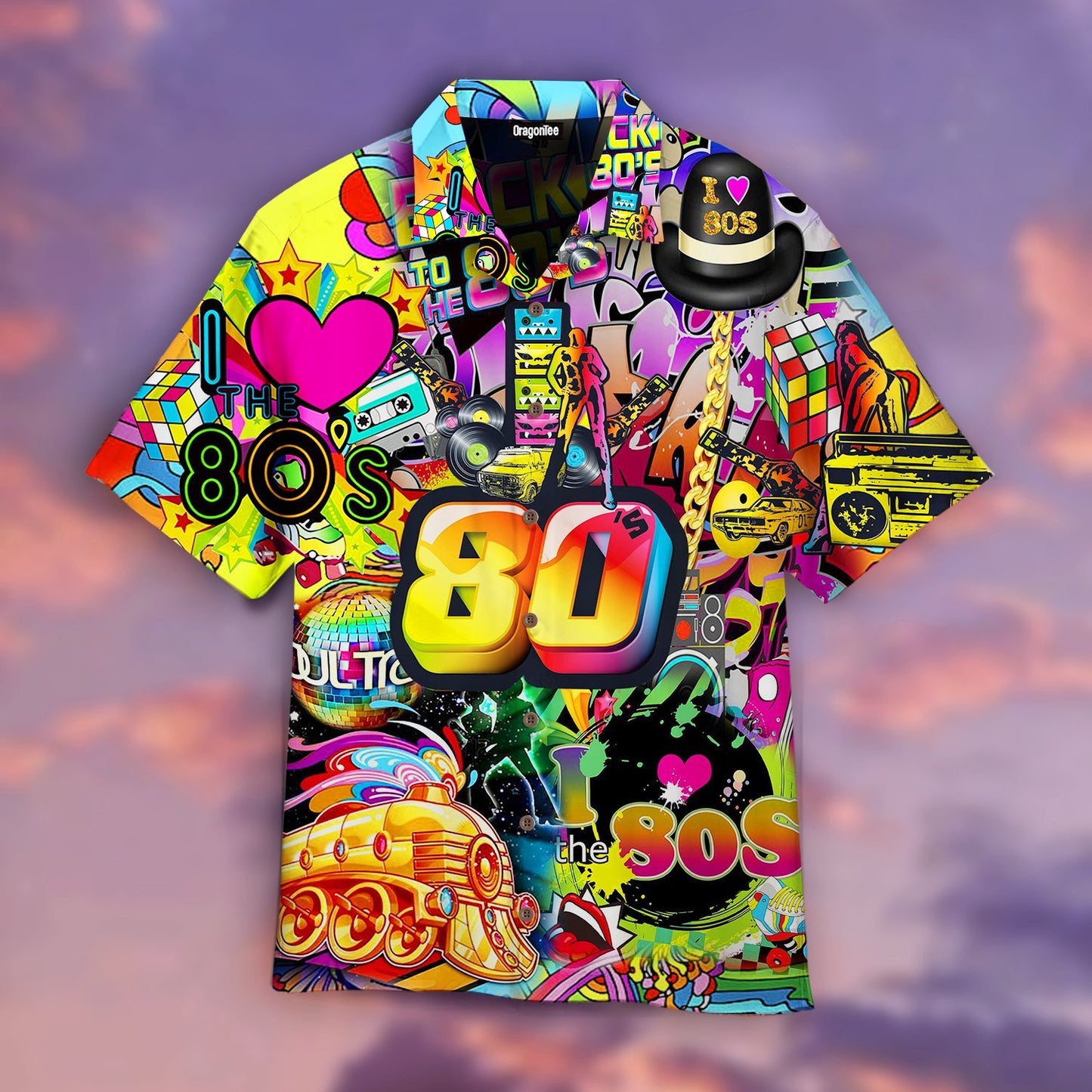 OragonTee Life Is Better With 80s Music Party Hawaiian Shirt | For Men & Women | Adult | HW4832