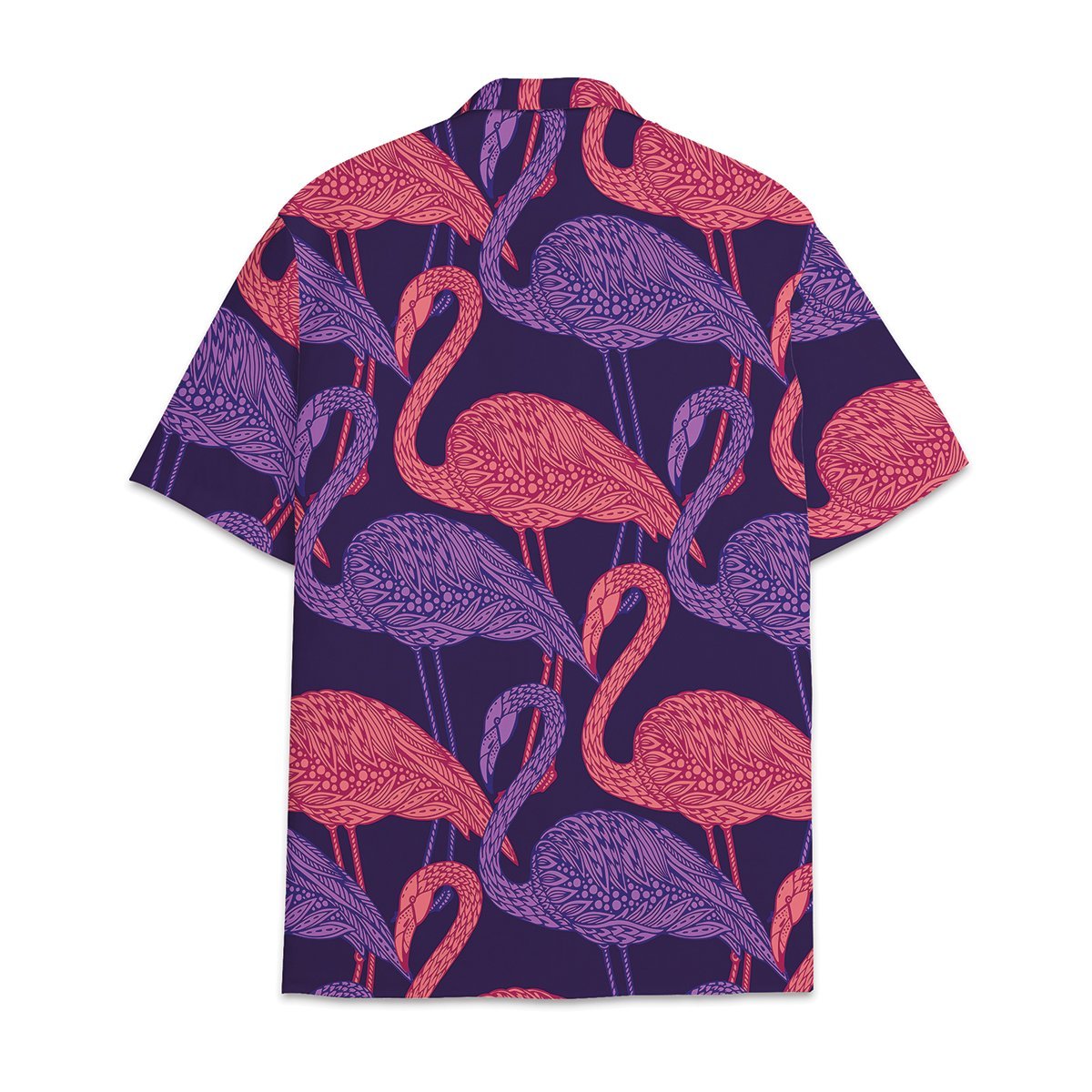 Hawaiian Shirt Flamingo Tropical Flower And Leaf Combined With Shirt