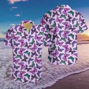 Butterfly Hawaiian Shirt | For Men & Women | Adult | HW1249