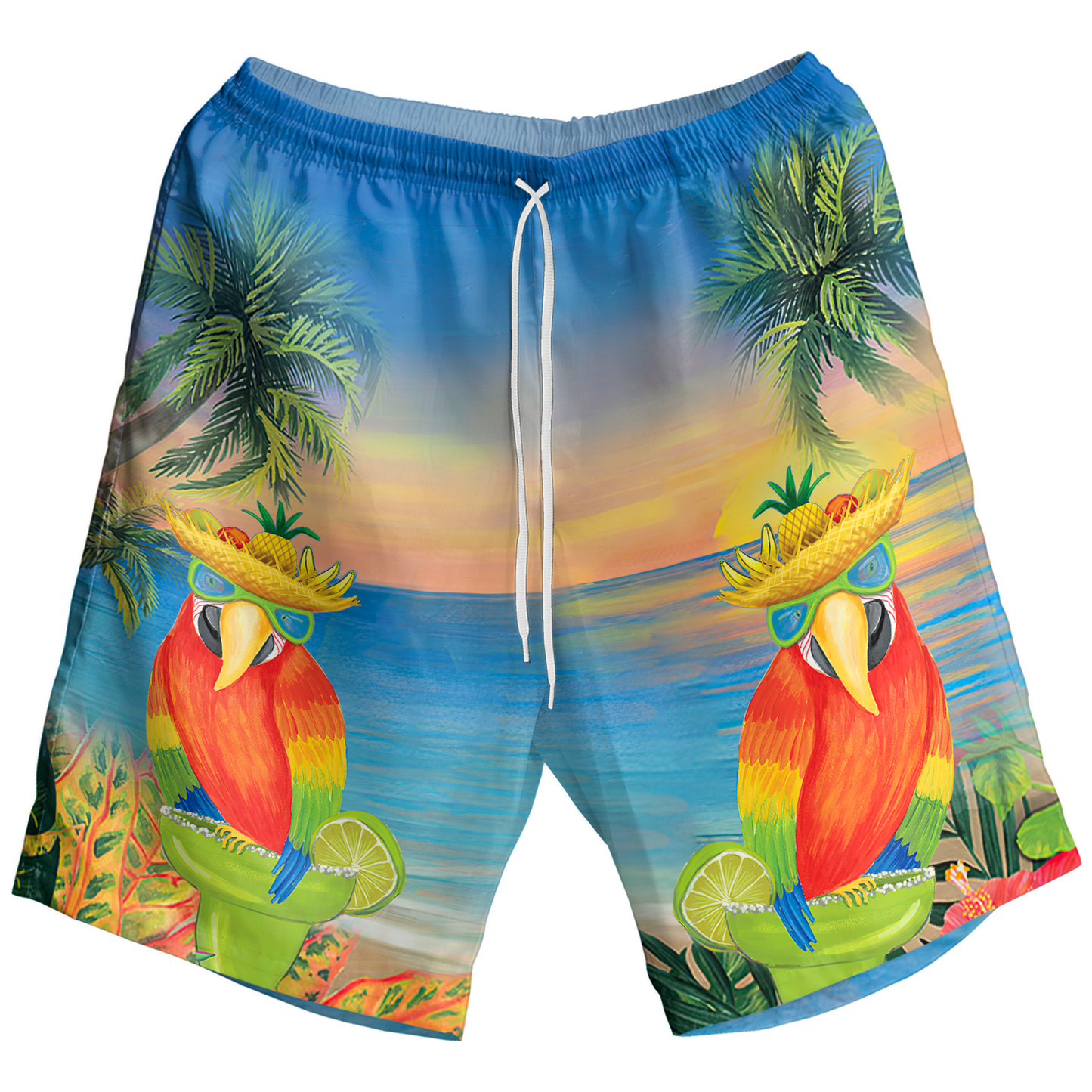 Parrot - Its 5 Oclock Somewhere Hawaiian Shirt Du1407