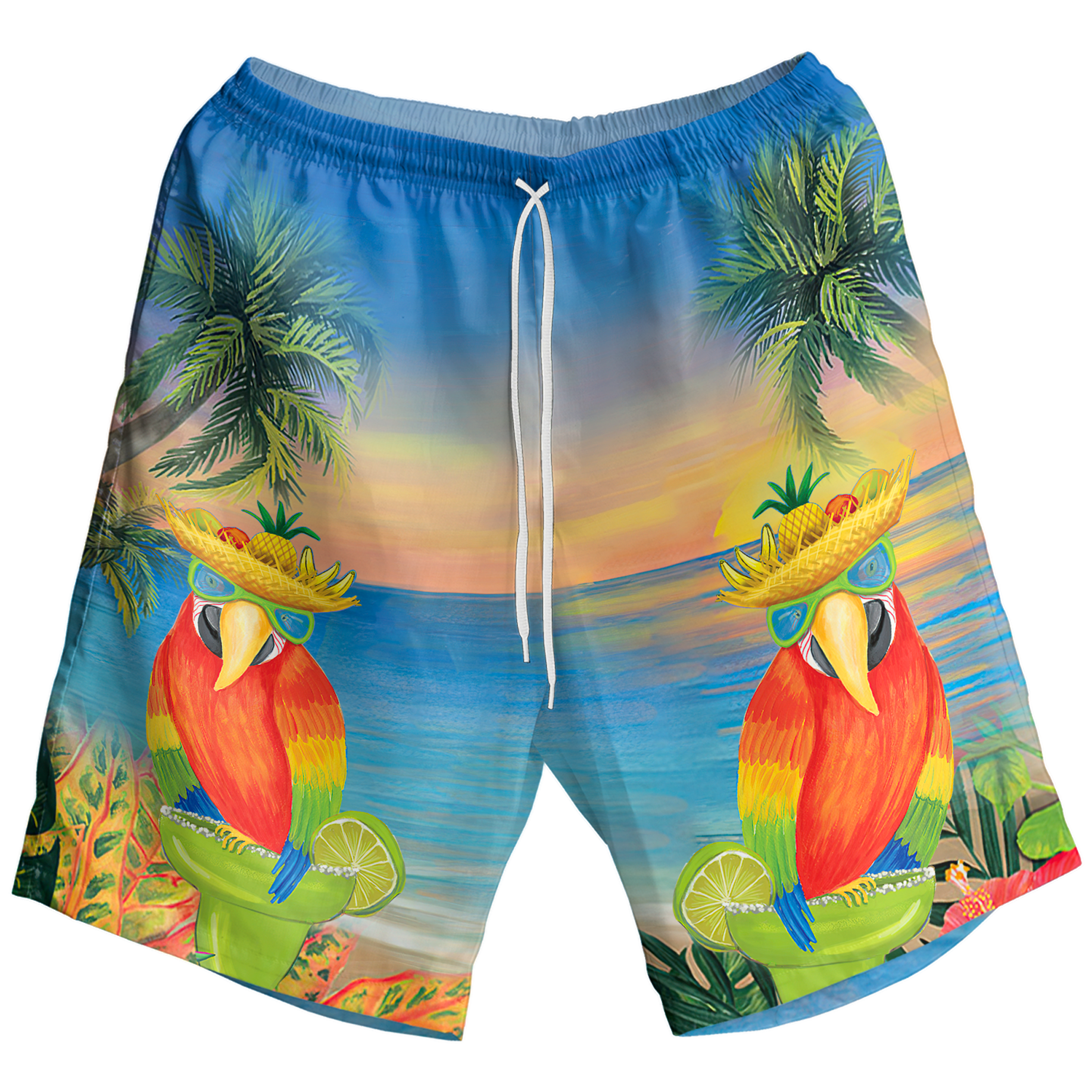 Parrot - Its 5 Oclock Somewhere Hawaiian Shirt Du1407
